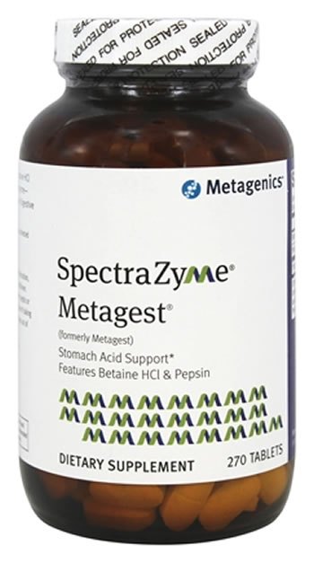Metagenics SpectraZyme Metagest